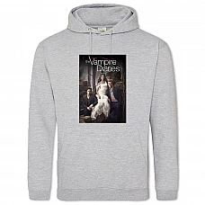 Hoodie with Print The Vampire Diaries Main Heroes - 2XL grey