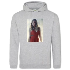 Hoodie with Print The Vampire Diaries Caroline - 2XL grey