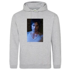 Hoodie with Print The Vampire Diaries Damon - 2XL grey