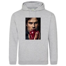Hoodie with Print The Vampire Diaries Damon Salvatore - 2XL grey
