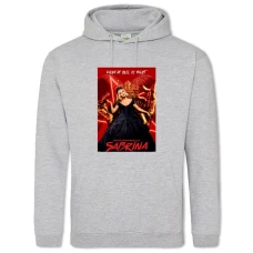Hoodie with Print Chilling Adventures Of Sabrina Hero - 2XL grey