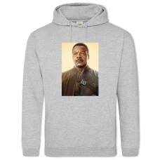 Hoodie with Print The Mandalorian Greef Carga - 2XL grey