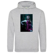 Hoodie with Print True Blood Hero - 2XL grey