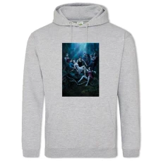Hoodie with Print True Blood Main Characters - 2XL grey