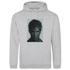 Hoodie with Print True Detective Edition - 2XL grey