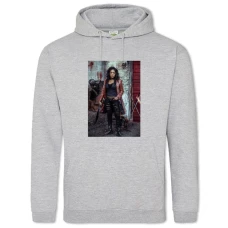 Hoodie with Print Z Nation Roberta Warren - 2XL grey