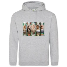 Hoodie with Print Orange Is The New Black Girls - 2XL grey