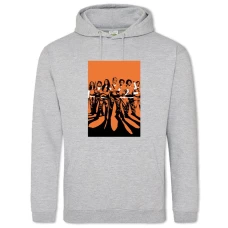 Hoodie with Print Orange Is The New Black Main Heroes Print - 2XL grey
