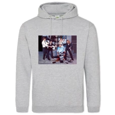 Hoodie with Print Office Heroes Print - 2XL grey