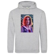 Hoodie with Print Stranger Things Robin Buckley - 2XL grey