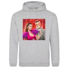 Hoodie with Print Papic Main Characters - 2XL grey