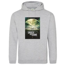 Hoodie with Print Under The Dome Theme - 2XL grey