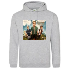 Hoodie with Print Last Moskal Main Characters - 2XL grey