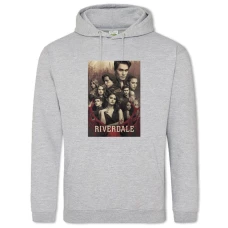 Hoodie with Print Riverdale Main Theme - 2XL grey