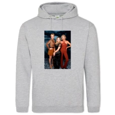 Hoodie with Print Sabrina, The Teenage Witch Main Heroes - 2XL grey