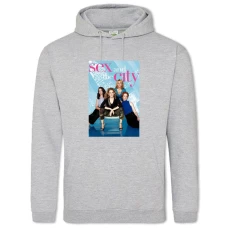 Hoodie with Print Sex And The City Heroes - 2XL grey