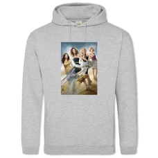 Hoodie with Print Sex And The City Main Heroes - 2XL grey