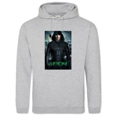 Hoodie with Print Arrow Main Hero - 2XL grey