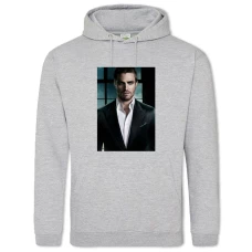 Hoodie with Print Arrow Print Hero - 2XL grey
