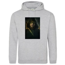 Hoodie with Print Arrow Print Main Hero - 2XL grey