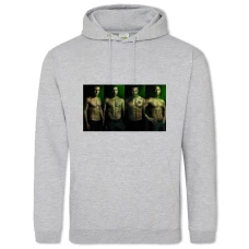 Hoodie with Print Arrow Heroes - 2XL grey