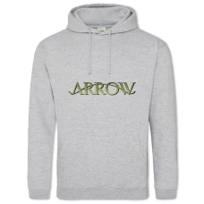 Hoodie with Print Arrow Logo - 2XL grey