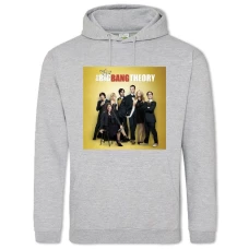 Hoodie with Print The Big Bang Theory Theme - 2XL grey