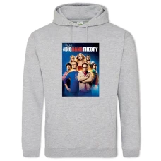 Hoodie with Print The Big Bang Theory Cast - 2XL grey