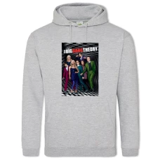 Hoodie with Print The Big Bang Theory Print - 2XL grey