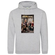 Hoodie with Print The Big Bang Theory Heroes Print - 2XL grey