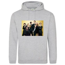 Hoodie with Print The Big Bang Theory Cute Heroes - 2XL grey