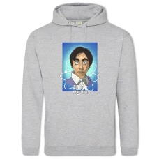 Hoodie with Print The Big Bang Theory Rajesh - 2XL grey
