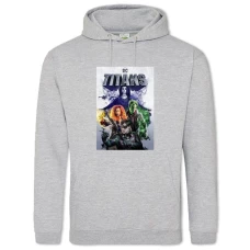 Hoodie with Print Titans Print - 2XL grey