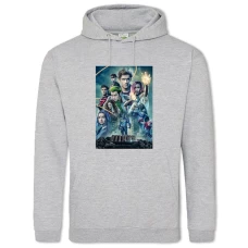 Hoodie with Print Titans Theme - 2XL grey