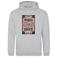 Hoodie with Print Fargo Print - 2XL grey