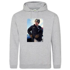 Hoodie with Print Fargo Print Hero - 2XL grey