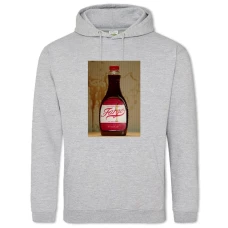Hoodie with Print Fargo Bottle - 2XL grey