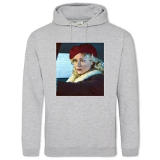 Hoodie with Print Fargo Girl Hero - 2XL grey