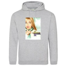 Hoodie with Print Hannah Montana Logo Hero - 2XL grey
