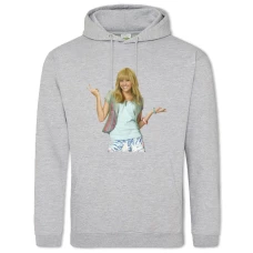 Hoodie with Print Hannah Montana Main Hero Print - 2XL grey