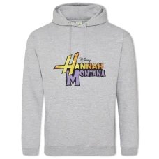 Hoodie with Print Hannah Montana Logo - 2XL grey