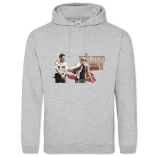 Hoodie with Print The Walking Dead Heroes Logo - 2XL grey