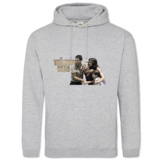 Hoodie with Print The Walking Dead Heroes - 2XL grey