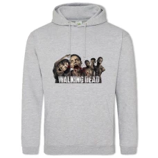 Hoodie with Print The Walking Dead Zombies - 2XL grey