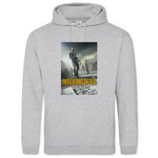 Hoodie with Print The Walking Dead Theme - 2XL grey