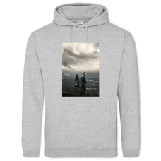 Hoodie with Print The Walking Dead Main Heroes Print - 2XL grey