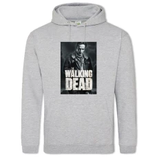 Hoodie with Print The Walking Dead Rick Grimes Logo - 2XL grey