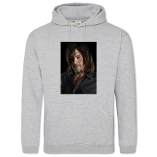 Hoodie with Print The Walking Dead Daryl - 2XL grey