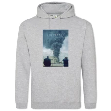 Hoodie with Print Chernobyl Main Theme - 2XL grey