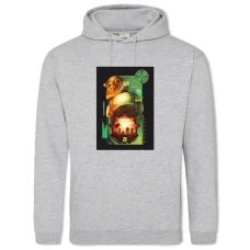 Hoodie with Print Fallout Universe - 2XL grey